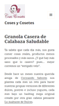 Mobile Screenshot of cosesycosetes.com